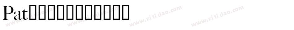Pat_____字体转换
