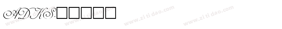 ADKS字体转换