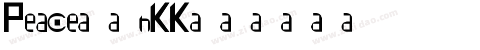 Peace-2nKK字体转换
