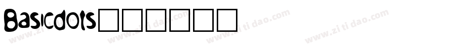 Basicdots字体转换