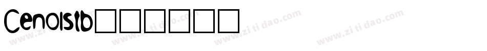Cenolstb字体转换