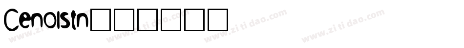 Cenolstn字体转换