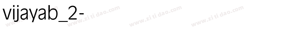 vijayab_2字体转换