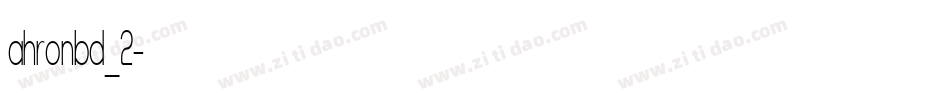 ahronbd_2字体转换