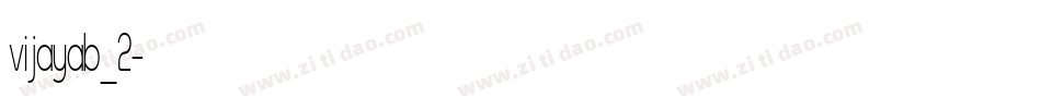 vijayab_2字体转换