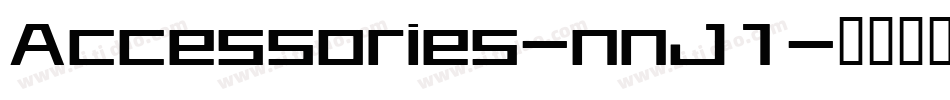 Accessories-nnJ1字体转换