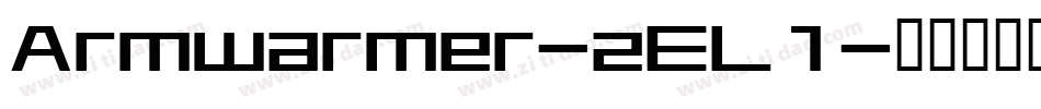 Armwarmer-zEL1字体转换
