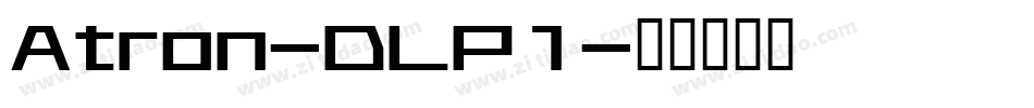 Atron-DLP1字体转换