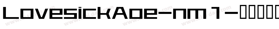 LovesickAoe-nm1字体转换