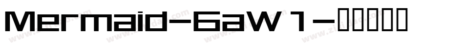 Mermaid-6aW1字体转换