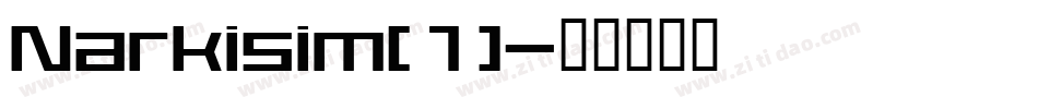 Narkisim(1)字体转换