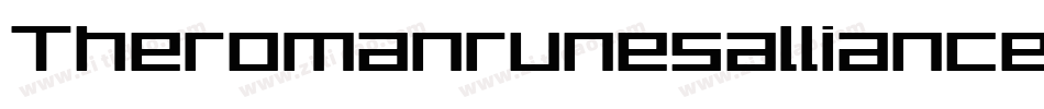 Theromanrunesalliance-6je1字体转换