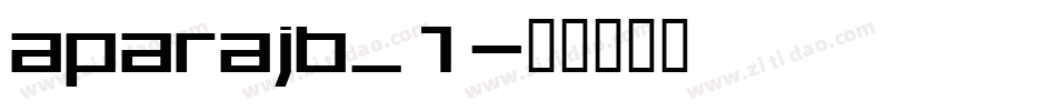aparajb_1字体转换