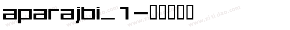 aparajbi_1字体转换