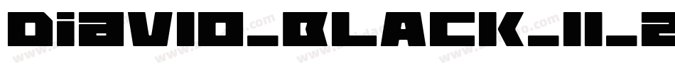 Diavlo_BLACK_II_2字体转换