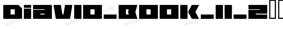Diavlo_BOOK_II_2字体转换