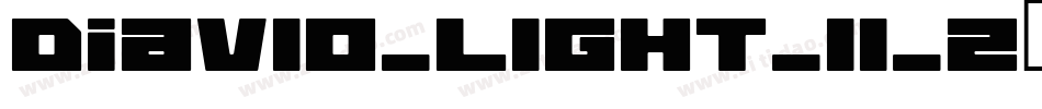 Diavlo_LIGHT_II_2字体转换