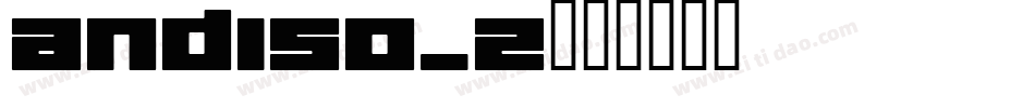 andlso_2字体转换