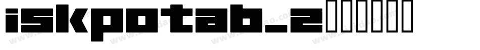 iskpotab_2字体转换