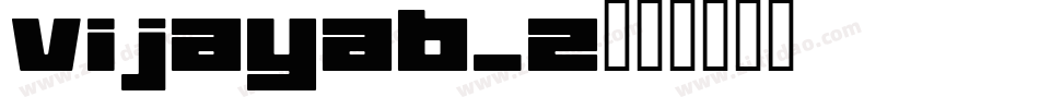 vijayab_2字体转换