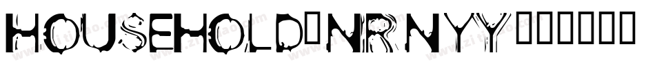 Household-nRnyY字体转换