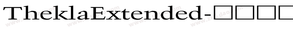 TheklaExtended字体转换