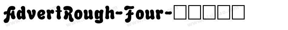 AdvertRough-Four字体转换