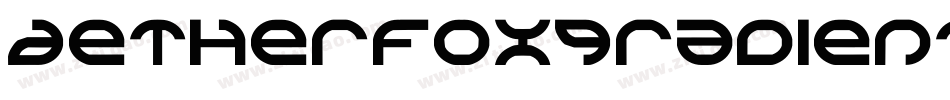 AetherfoxGradientItalic-m9dm字体转换