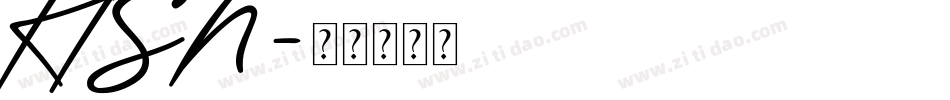 KISN字体转换