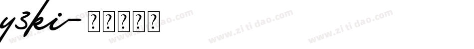 y3ki字体转换