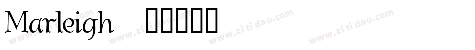 Marleigh字体转换