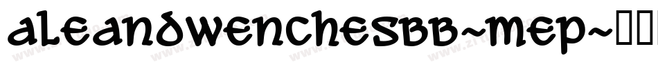 AleAndWenchesBb-meP字体转换