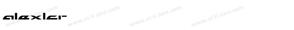 alexlci字体转换