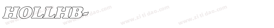 HOLLHB字体转换