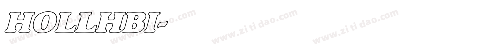 HOLLHBI字体转换