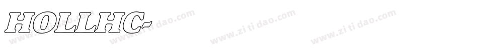 HOLLHC字体转换