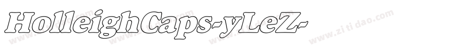 HolleighCaps-yLeZ字体转换