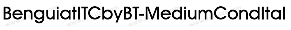 BenguiatITCbyBT-MediumCondItal字体转换