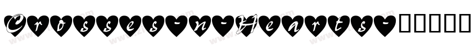 Crosses-n-Hearts字体转换