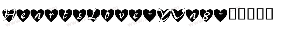 HeartsLove-YVa8字体转换