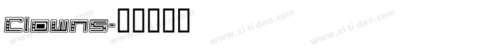 Clowns字体转换
