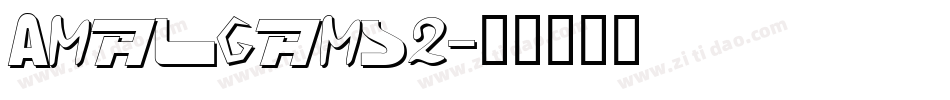 Amalgams2字体转换