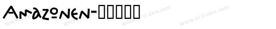 Amazonen字体转换