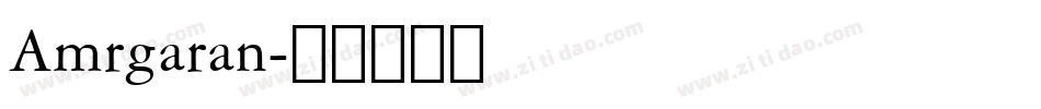 Amrgaran字体转换