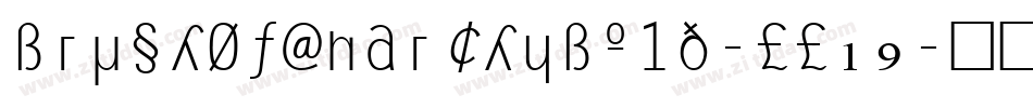 BrushOfAnarchyBold-EE19字体转换