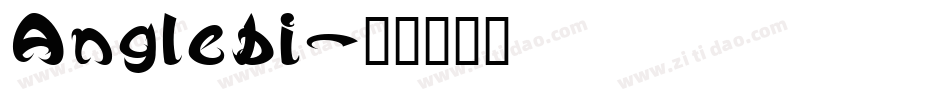 Anglebi字体转换