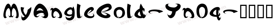 MyAngleBold-Yn0q字体转换