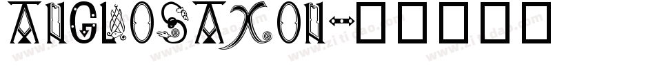AngloSaxon字体转换