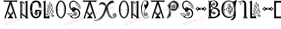 AngloSaxonCaps-Bq1l字体转换