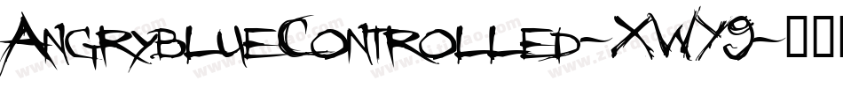 AngryblueControlled-XWY9字体转换